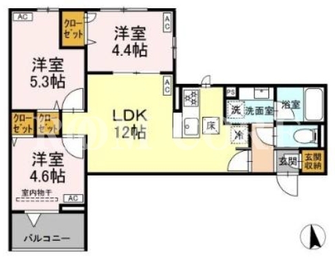 3LDK