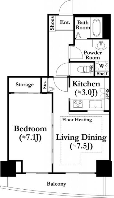 1LDK