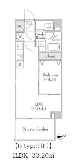 1LDK