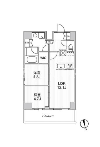 2LDK