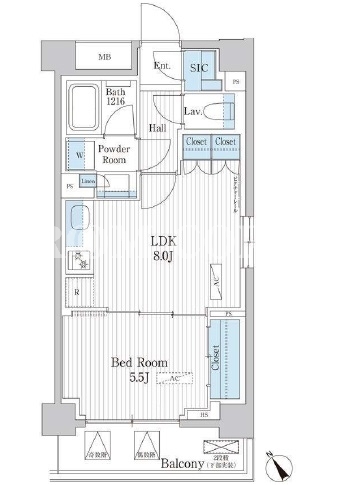 1LDK