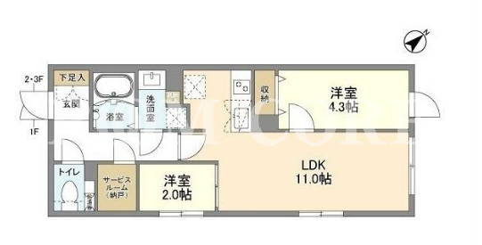 2SLDK