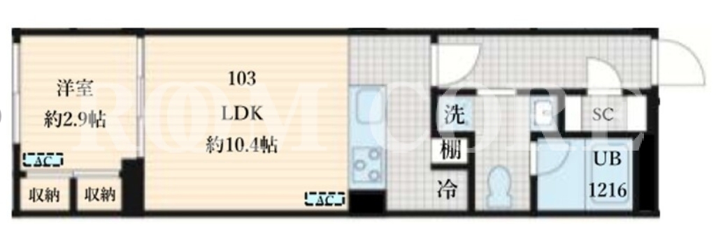 1LDK