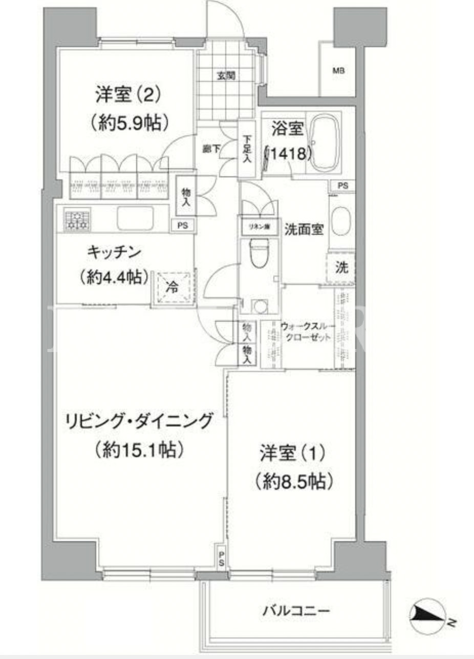 2LDK