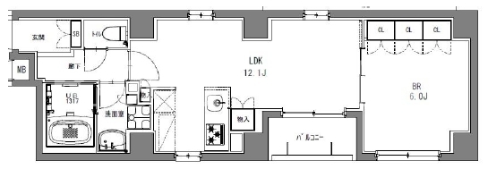 1LDK