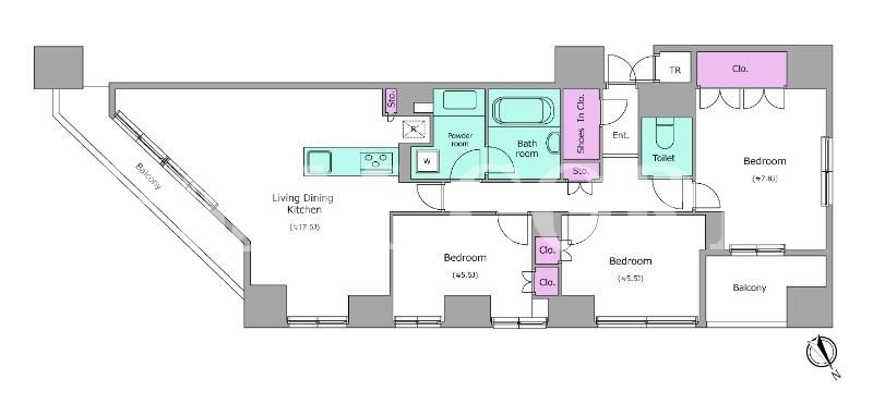 3LDK