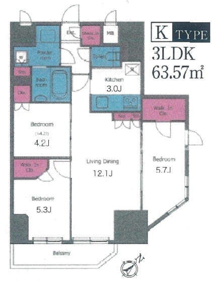 3LDK