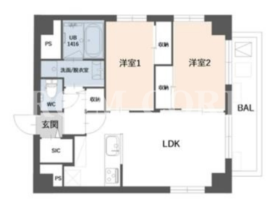 2LDK