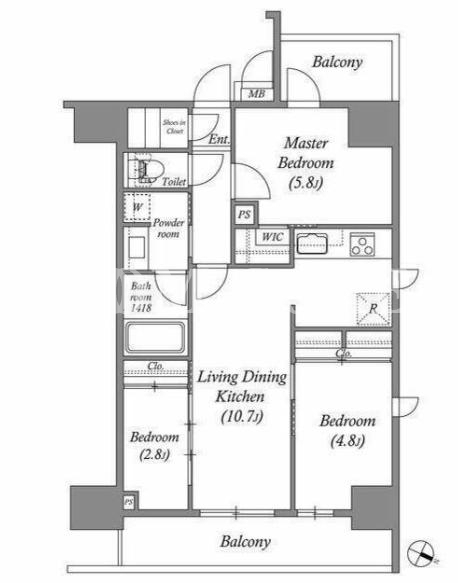 3LDK