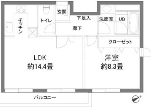 1LDK