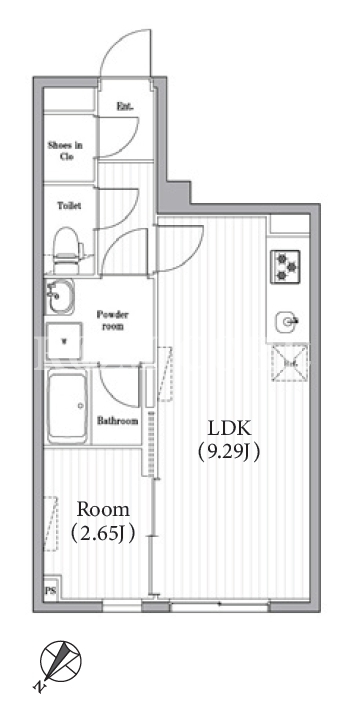 1LDK