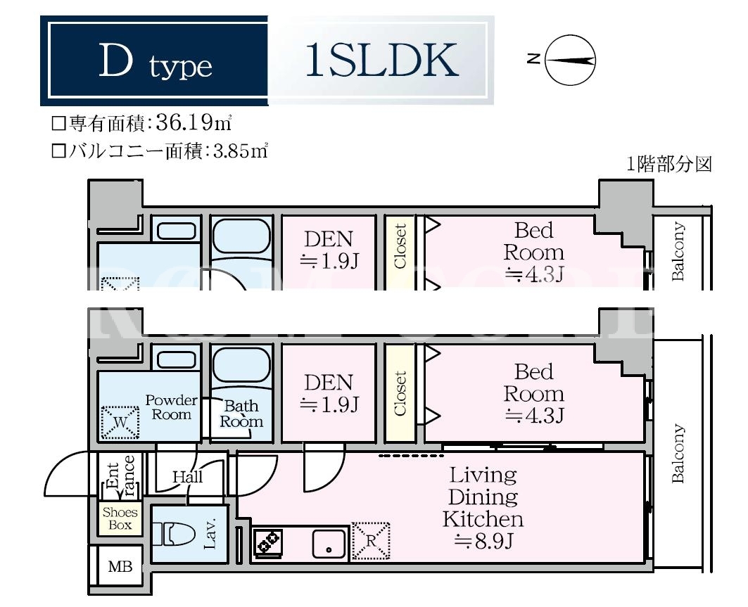 1SLDK