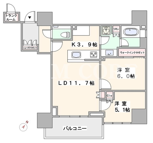 2LDK