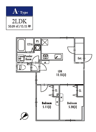 2LDK