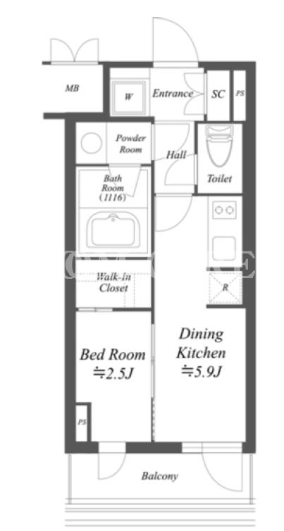 1DK