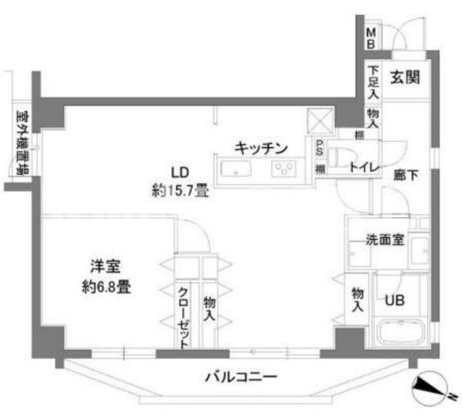 1LDK