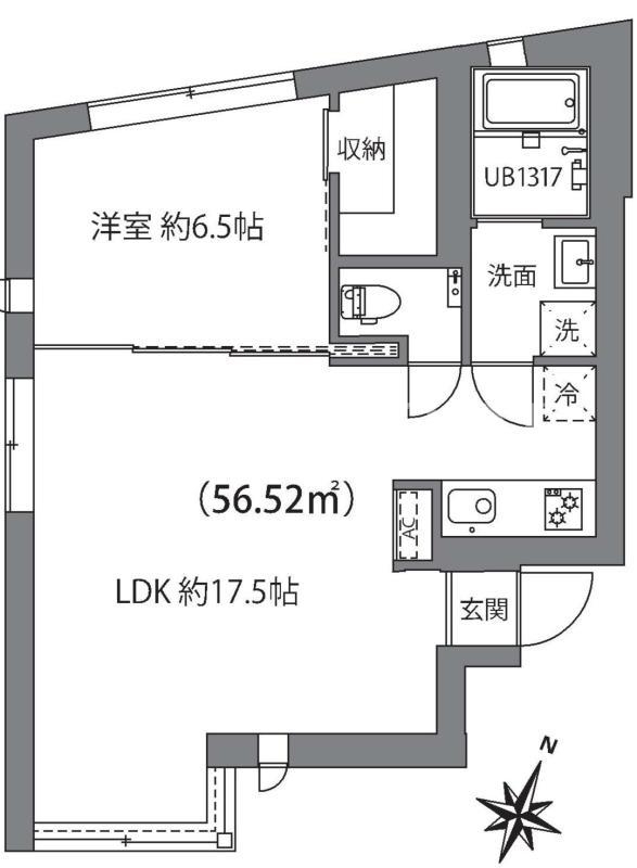 1LDK