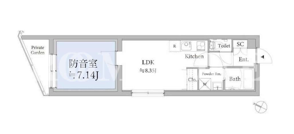 1LDK