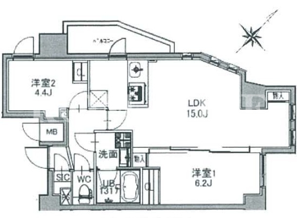 1SLDK