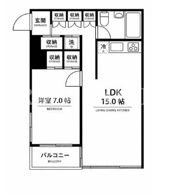 1LDK