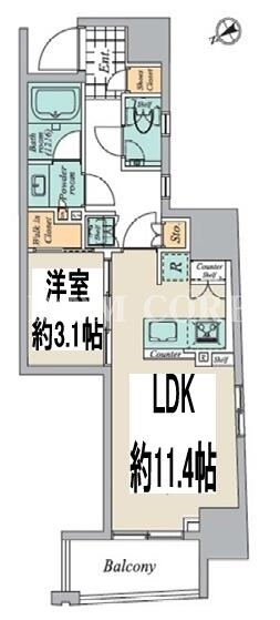 1LDK