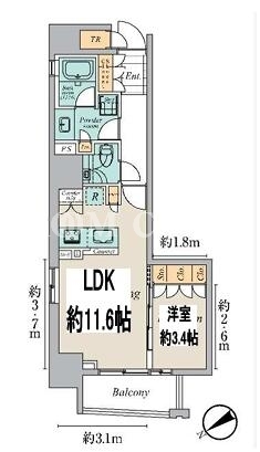 1LDK
