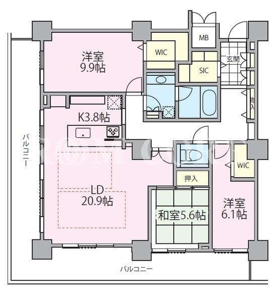 3LDK