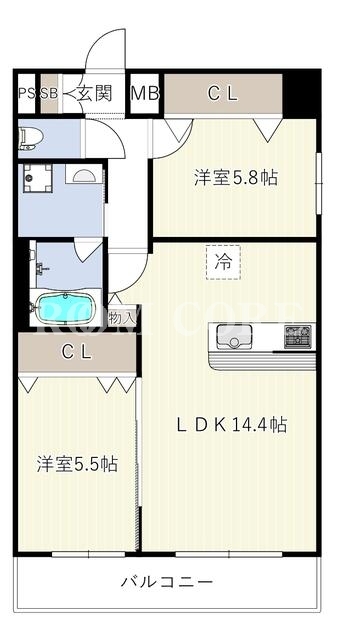 2LDK