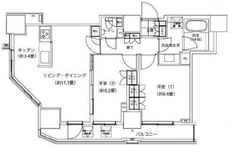 2LDK