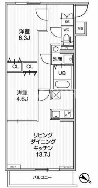 2LDK