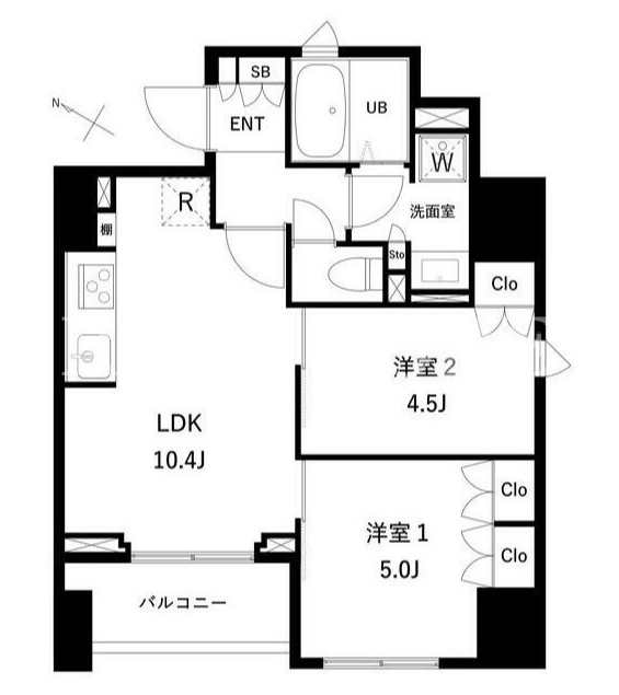 2LDK