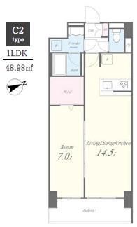 1LDK