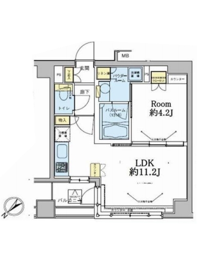 1LDK