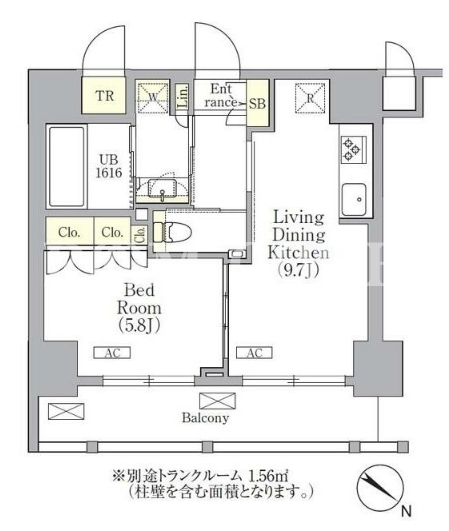 1LDK