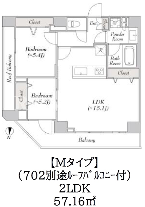 2LDK
