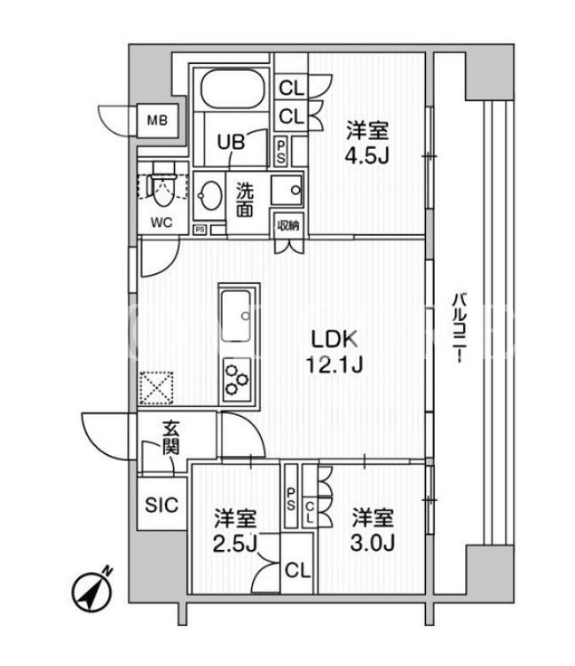 3LDK