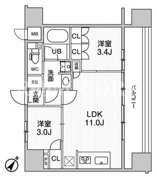 2LDK