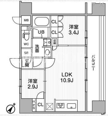 2LDK