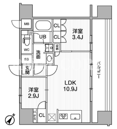 2LDK