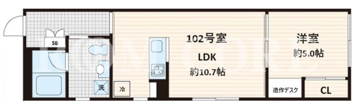 1LDK