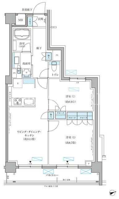 2LDK