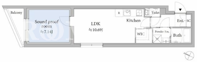 1LDK