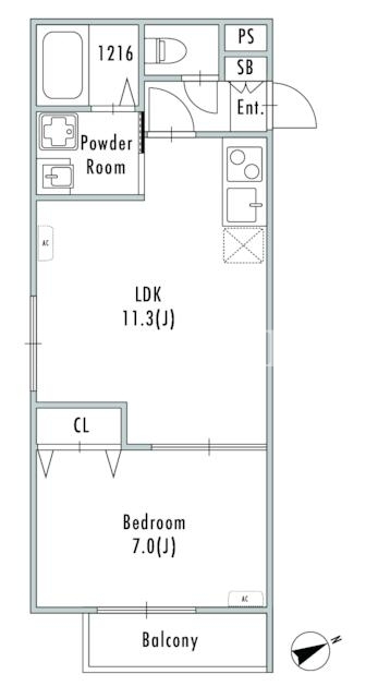 1LDK
