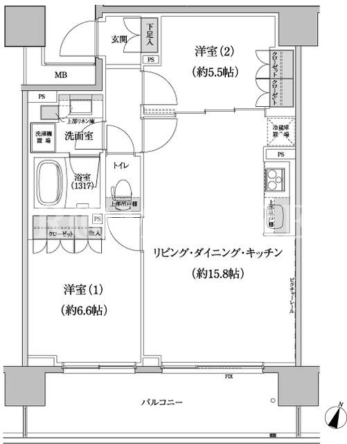 2LDK