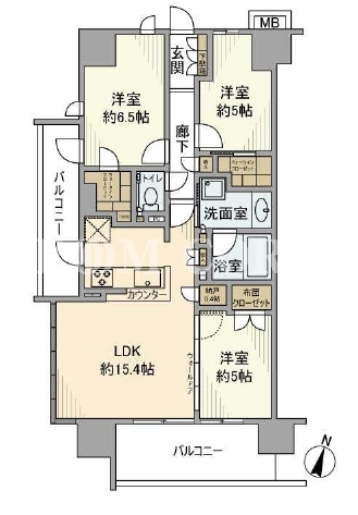 3LDK