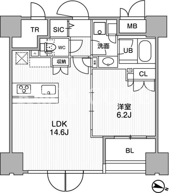 1LDK