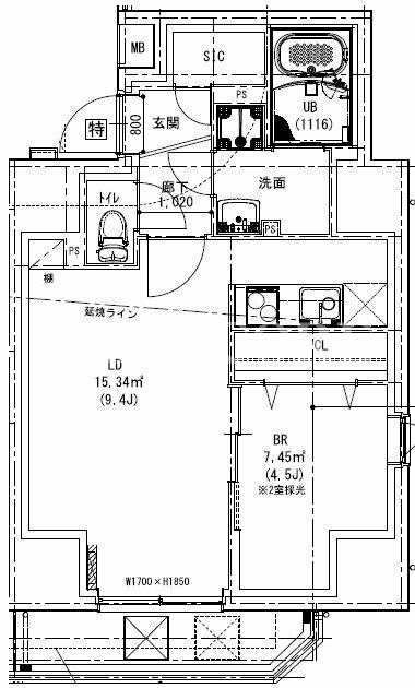1LDK
