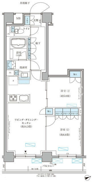 2LDK