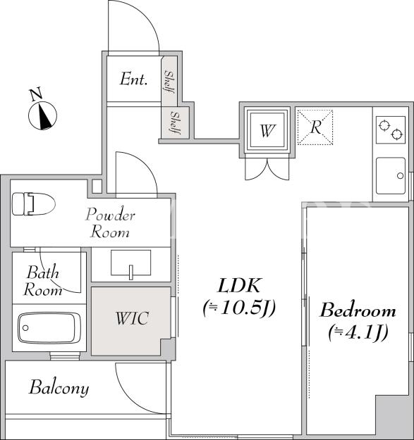 1LDK