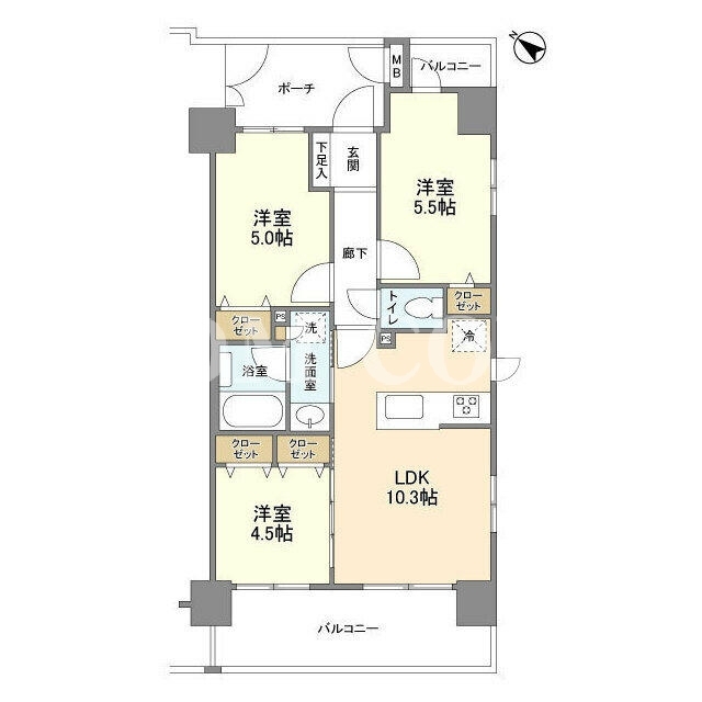 3LDK